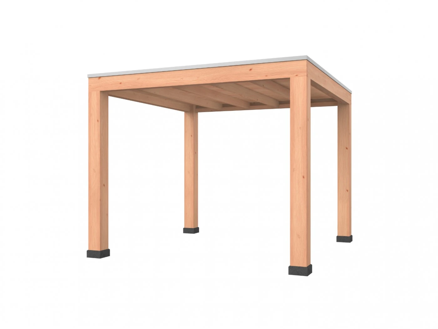 Douglas overkapping, 300 x 300, Westwood Robuust - Afbeelding 1